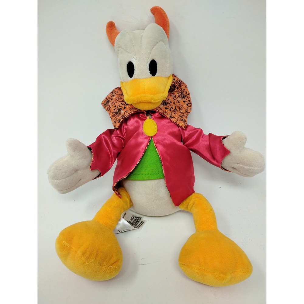Disney Donald Duck Devil Plush Stuffed Toy 11 Inch Whimsigoth Collectible Doll
